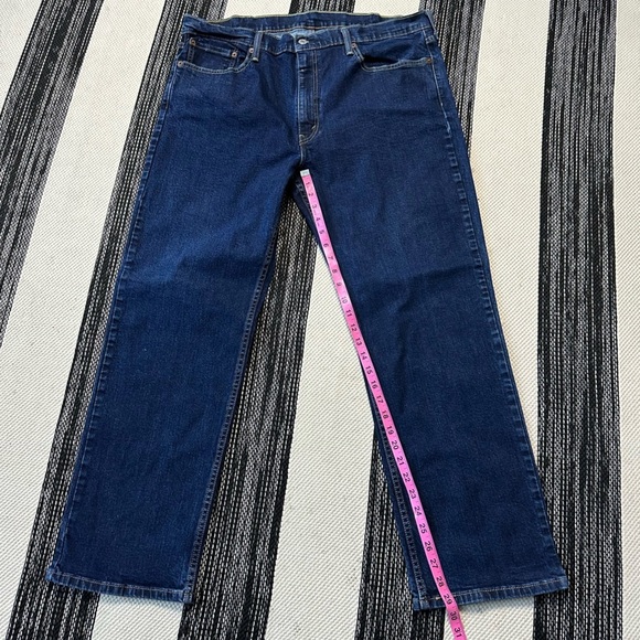 Levi's 514 Dark Wash Boot‎ Cut Jeans Size: W40/L30 - Picture 9 of 12